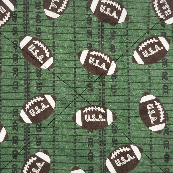 Eco-Friendly Reusable Paper Towels in Football Print - Picture 2 of 4